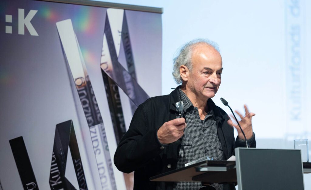Kulturfonds Preisverleihung 2024 Andreas Neumayer (c) wildbild