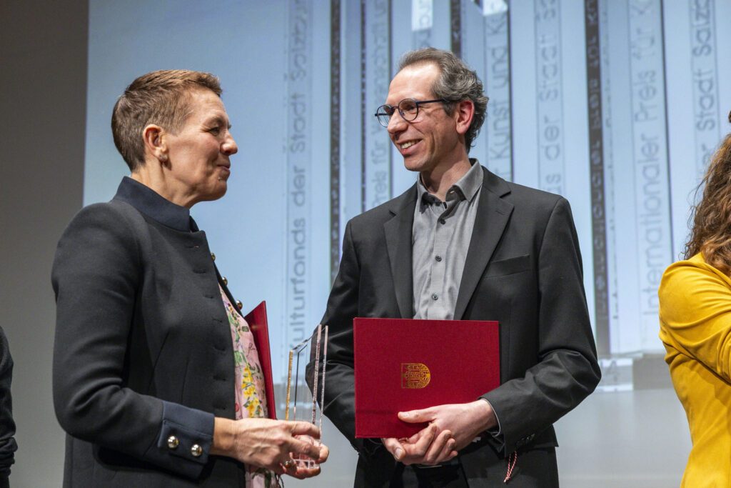 Kulturfonds Preisverleihung 2025 Yvonne Wasserloos und Johannes Dafinger