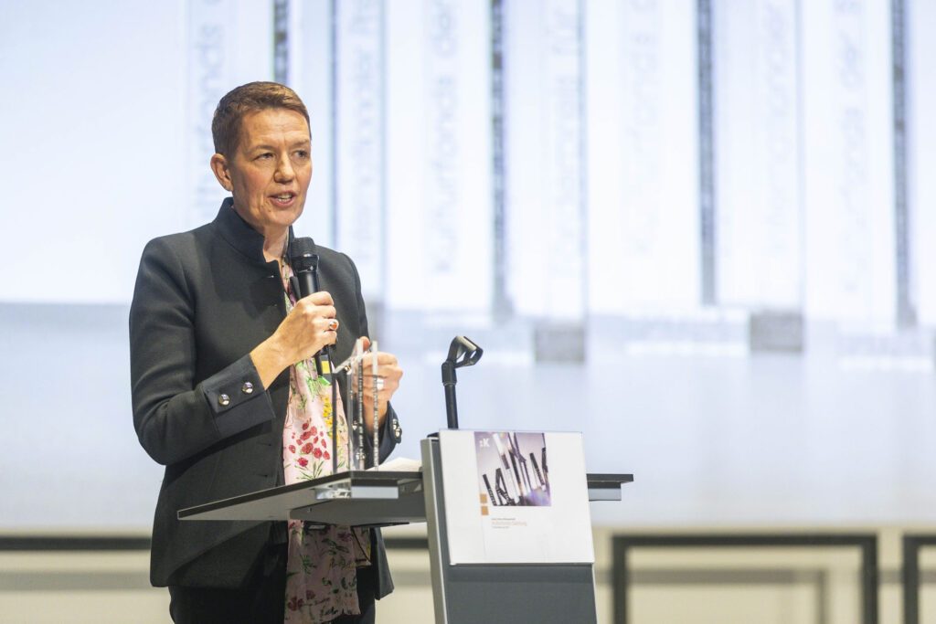 Kulturfonds Preisverleihung 2025 Yvonne Wasserloos